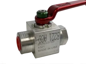 DMIC Ball Valve BVAL0375B4321, 3/8" BSPP, Max. 600PSI