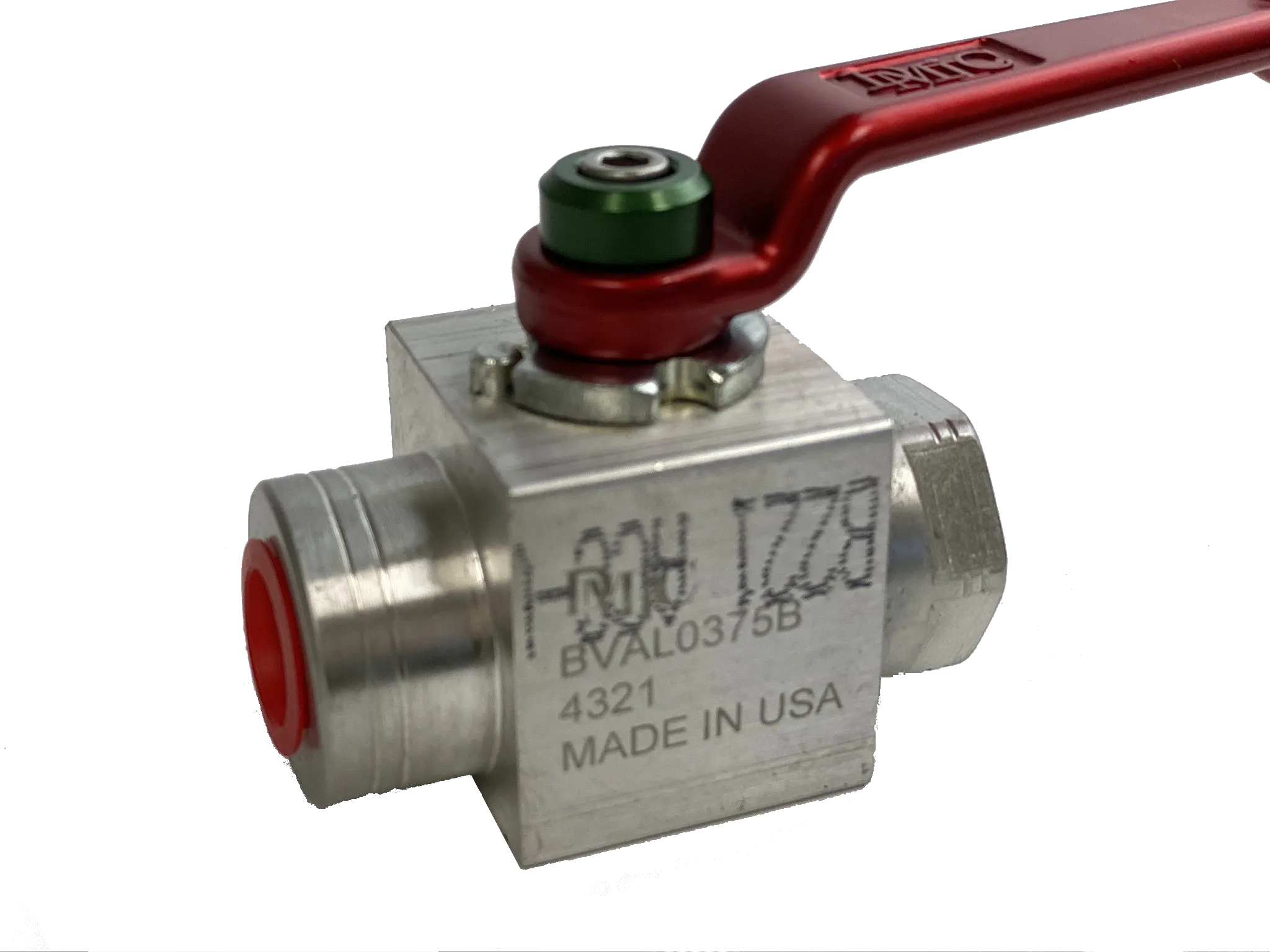 DMIC Ball Valve BVAL0375B4321, 3/8" BSPP, Max. 600PSI