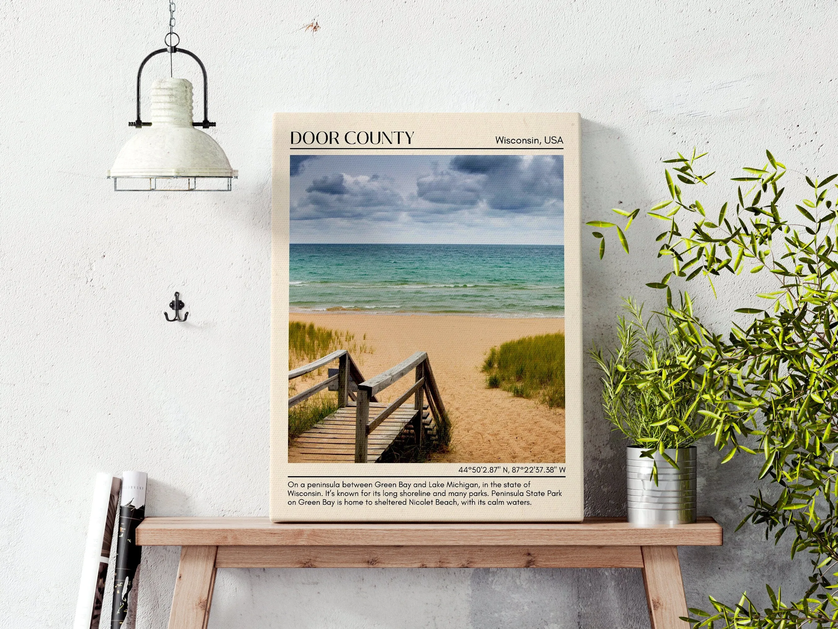 Door County Wall Canvas, USA