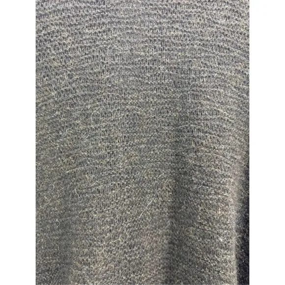Eileen Fisher Womens Brown Baby Alpaca Cardigan Sweater Medium