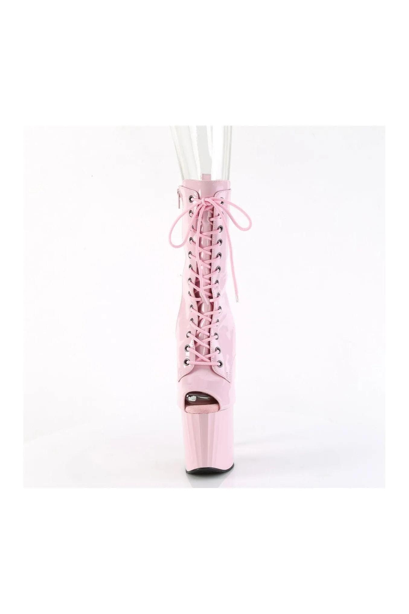 ENCHANT-1041 Pink Patent Ankle Boot