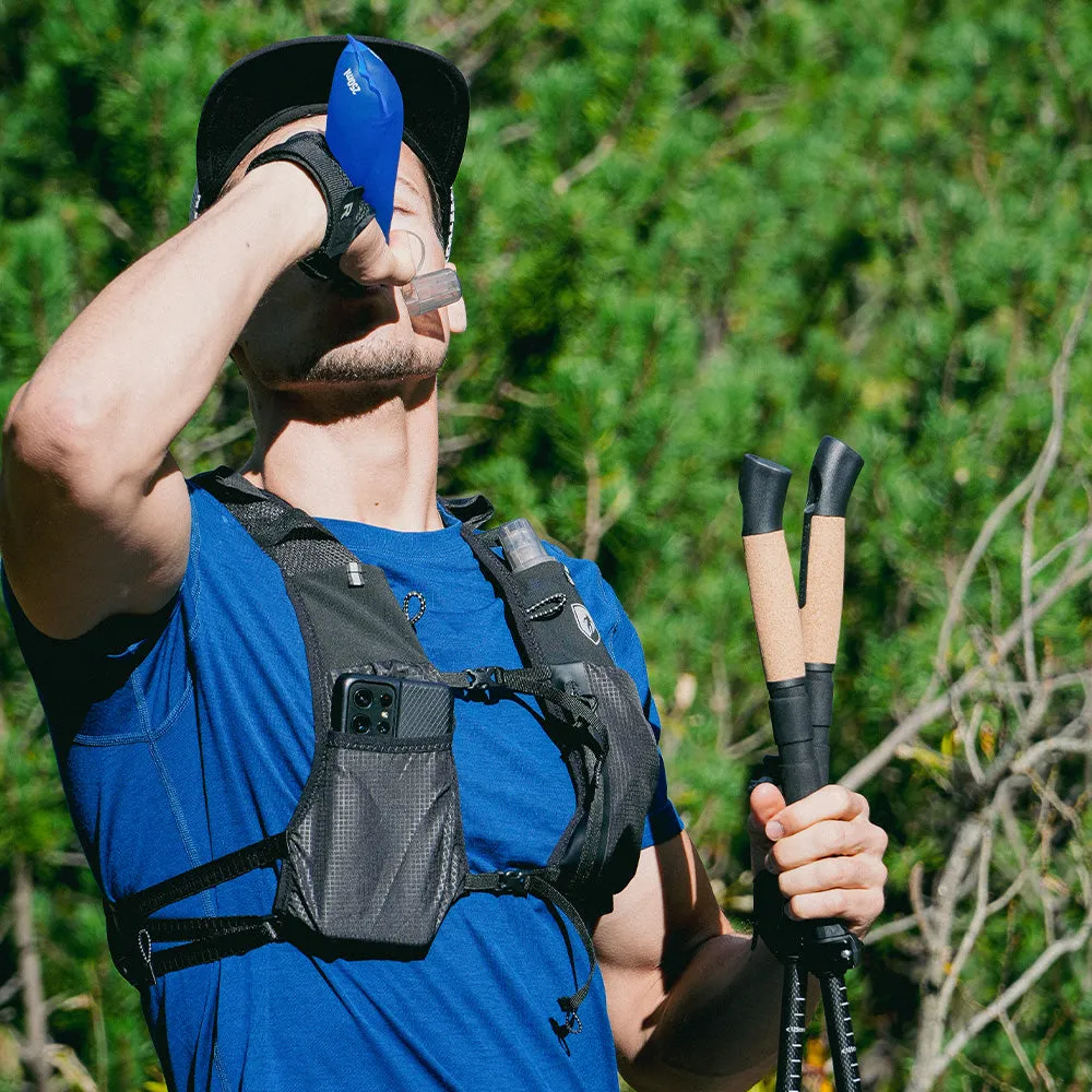 Faltbare Trailrunning Stöcke aus Carbon
