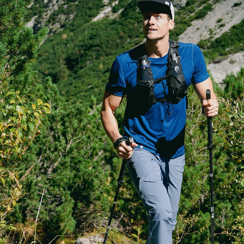 Faltbare Trailrunning Stöcke aus Carbon