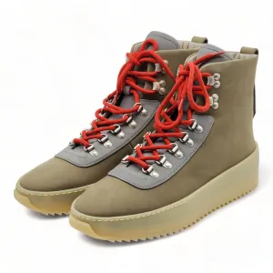 Fear of God Nubuck Leather Hiking Sneaker 'Stone'