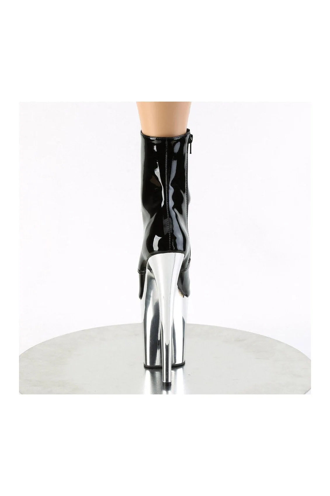 FLAMINGO-1020 Exotic Boot | Black Patent