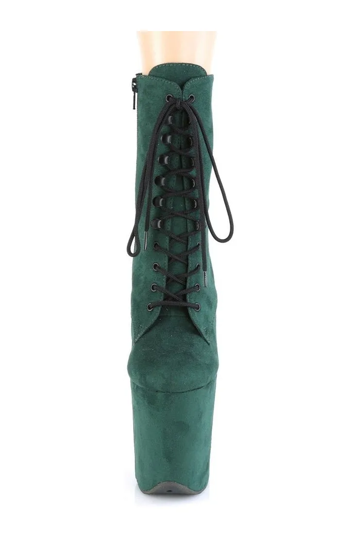 FLAMINGO-1020FS Exotic Boot | Clear Vinyl