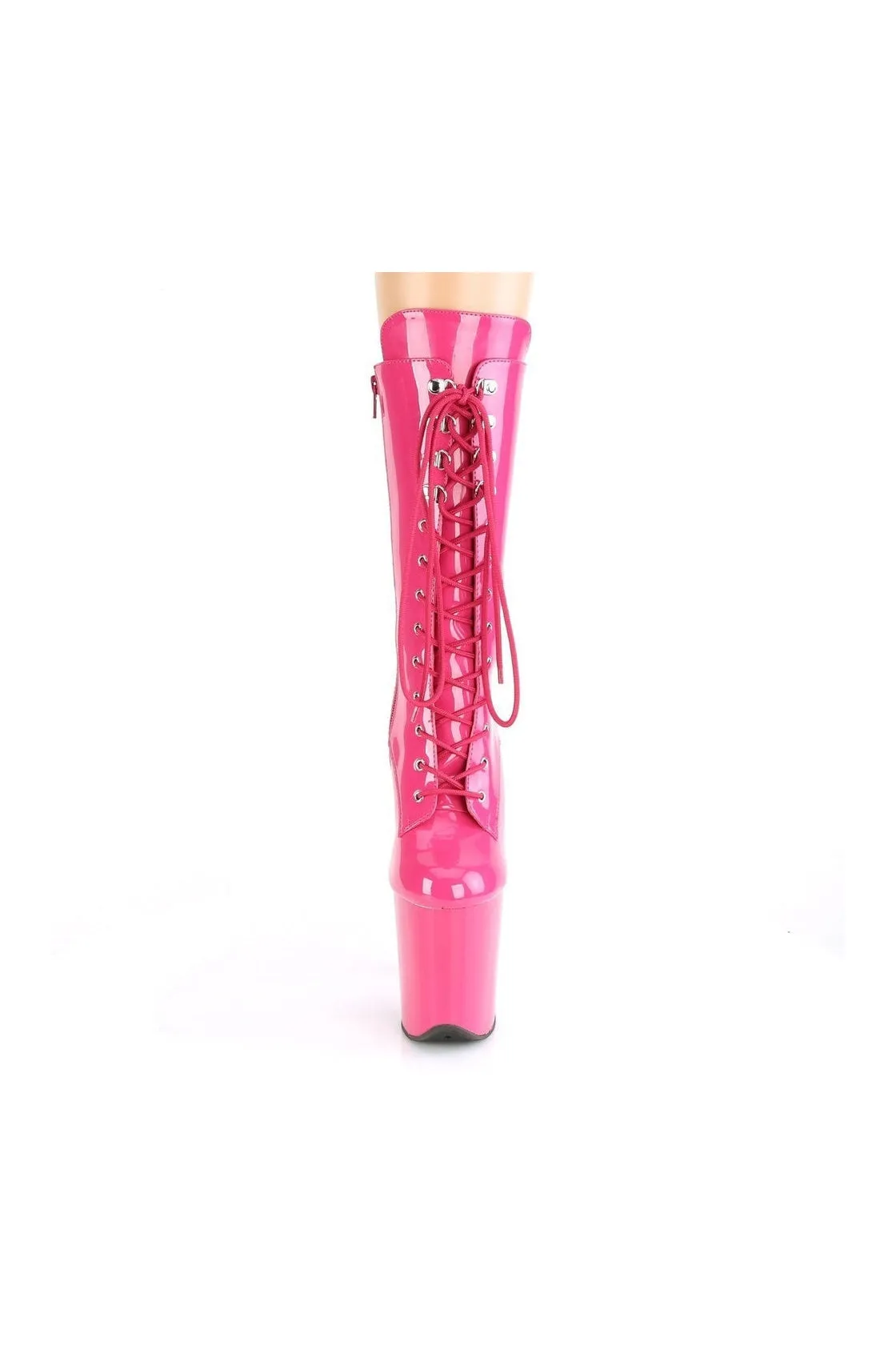 FLAMINGO-1050 Exotic Boot | Fuchsia Patent