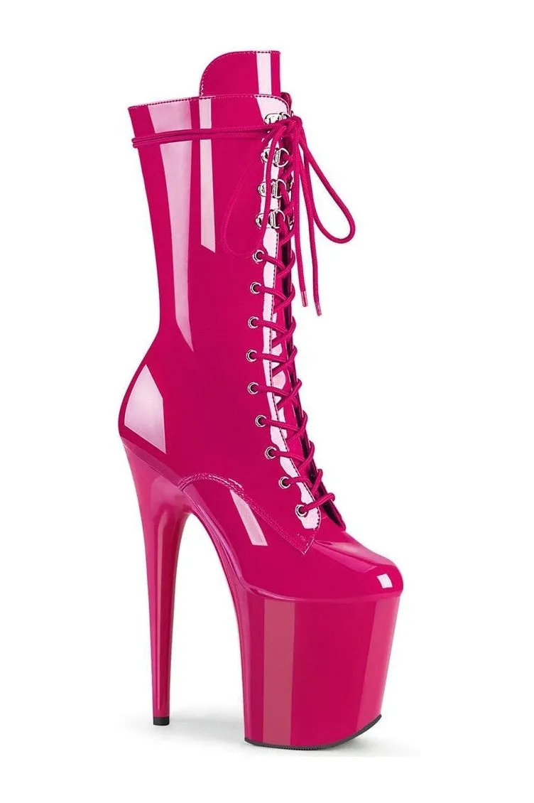 FLAMINGO-1050 Exotic Boot | Fuchsia Patent