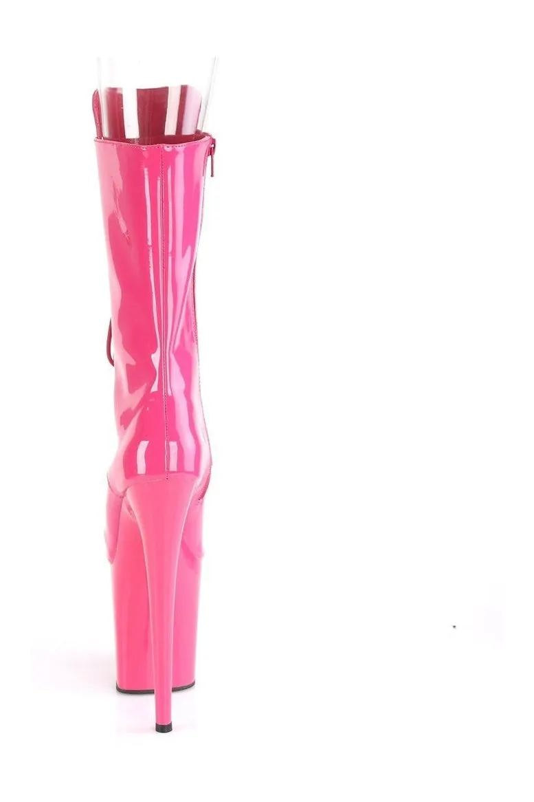 FLAMINGO-1051 Exotic Boot | Fuchsia Patent