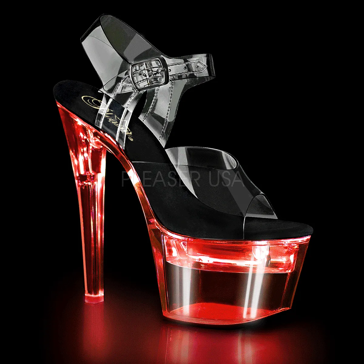 FLASHDANCE-708  Clear-Black/Clear