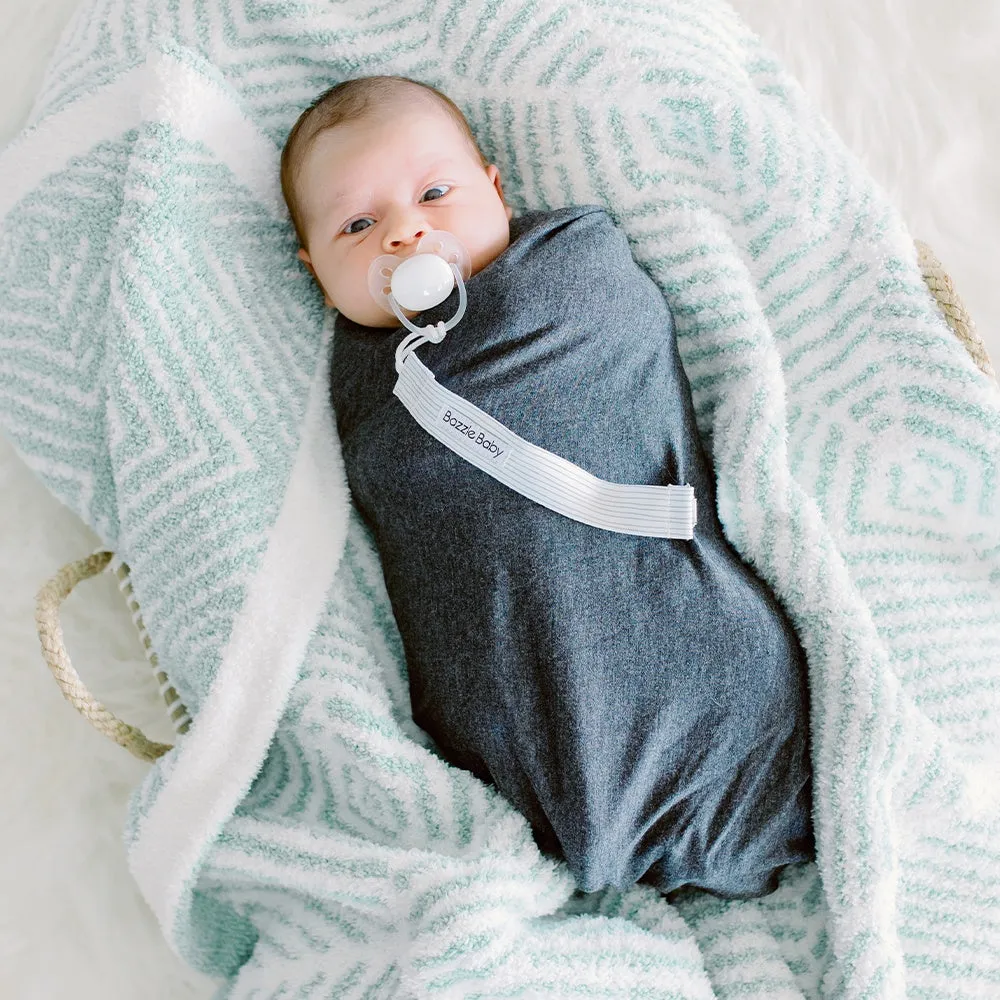 Forever Swaddle   Hat Set: Charcoal
