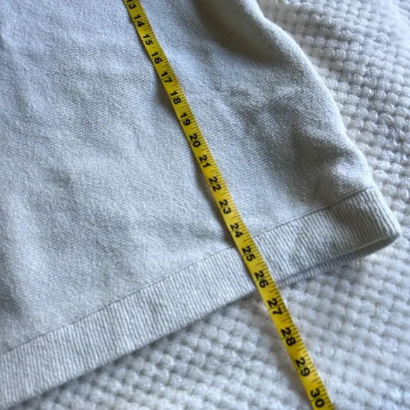 FREE PEOPLE Ottoman Slouchy Long Sleeved Ribbed Tunic Sweater Cream Size M