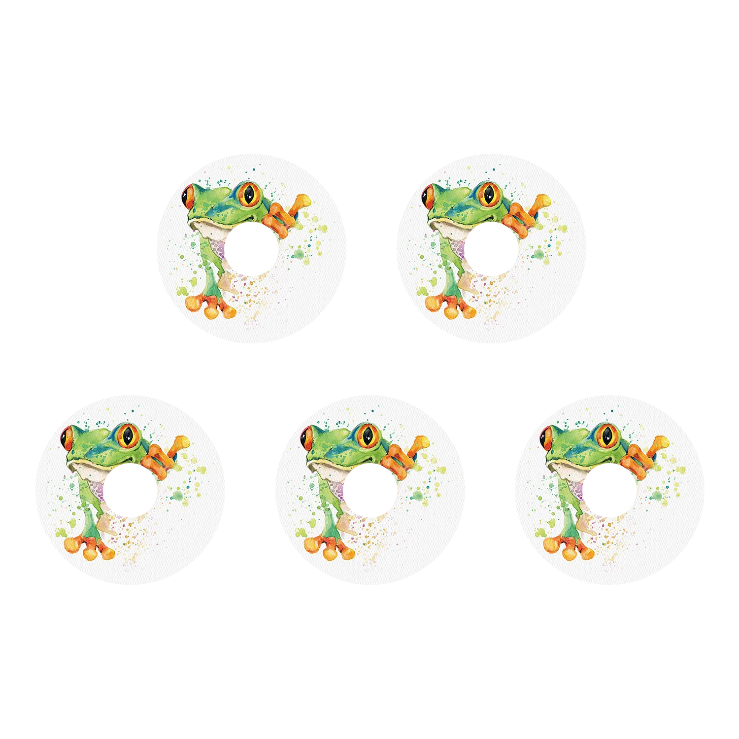 Freestyle Libre Frog Design Patches