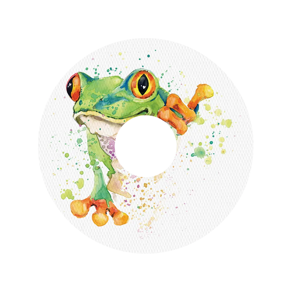Freestyle Libre Frog Design Patches
