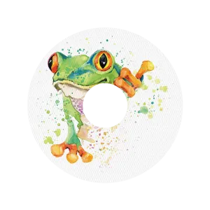 Freestyle Libre Frog Design Patches
