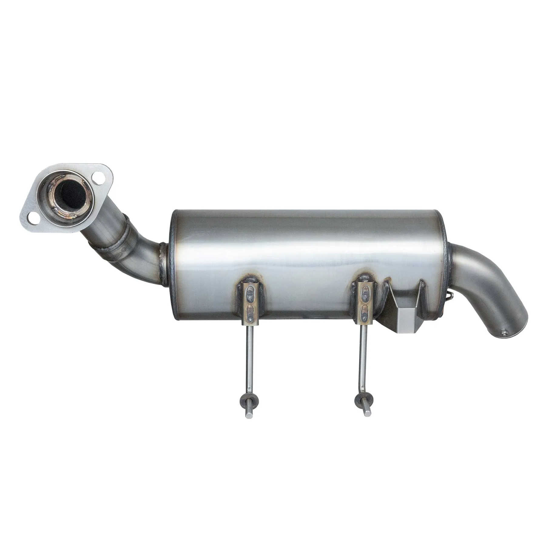 GGB Stainless Steel Muffler | 2016-2022 Polaris RZR S 1000