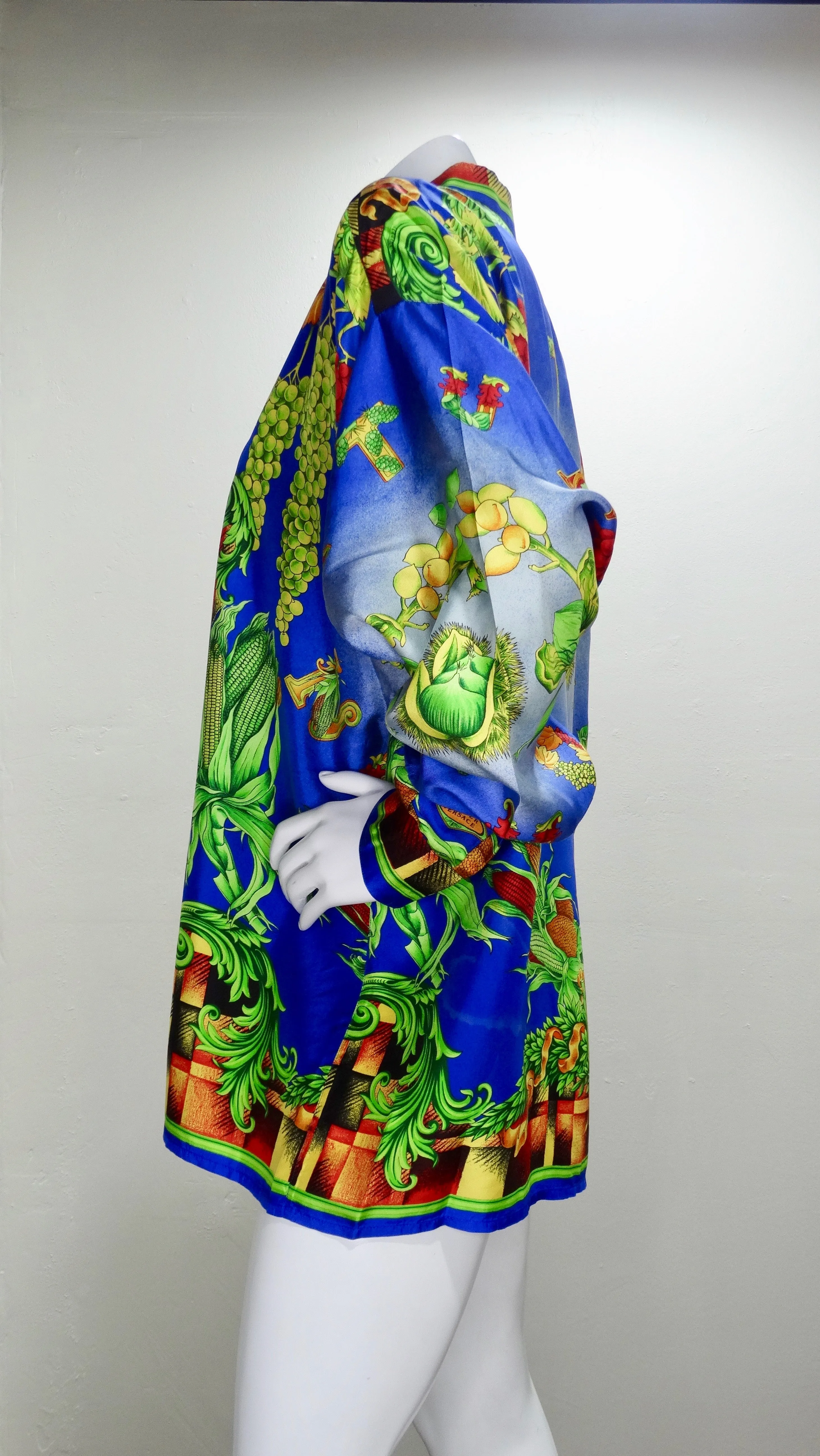 Gianni Versace 1990s "Autumn Nature" Shirt