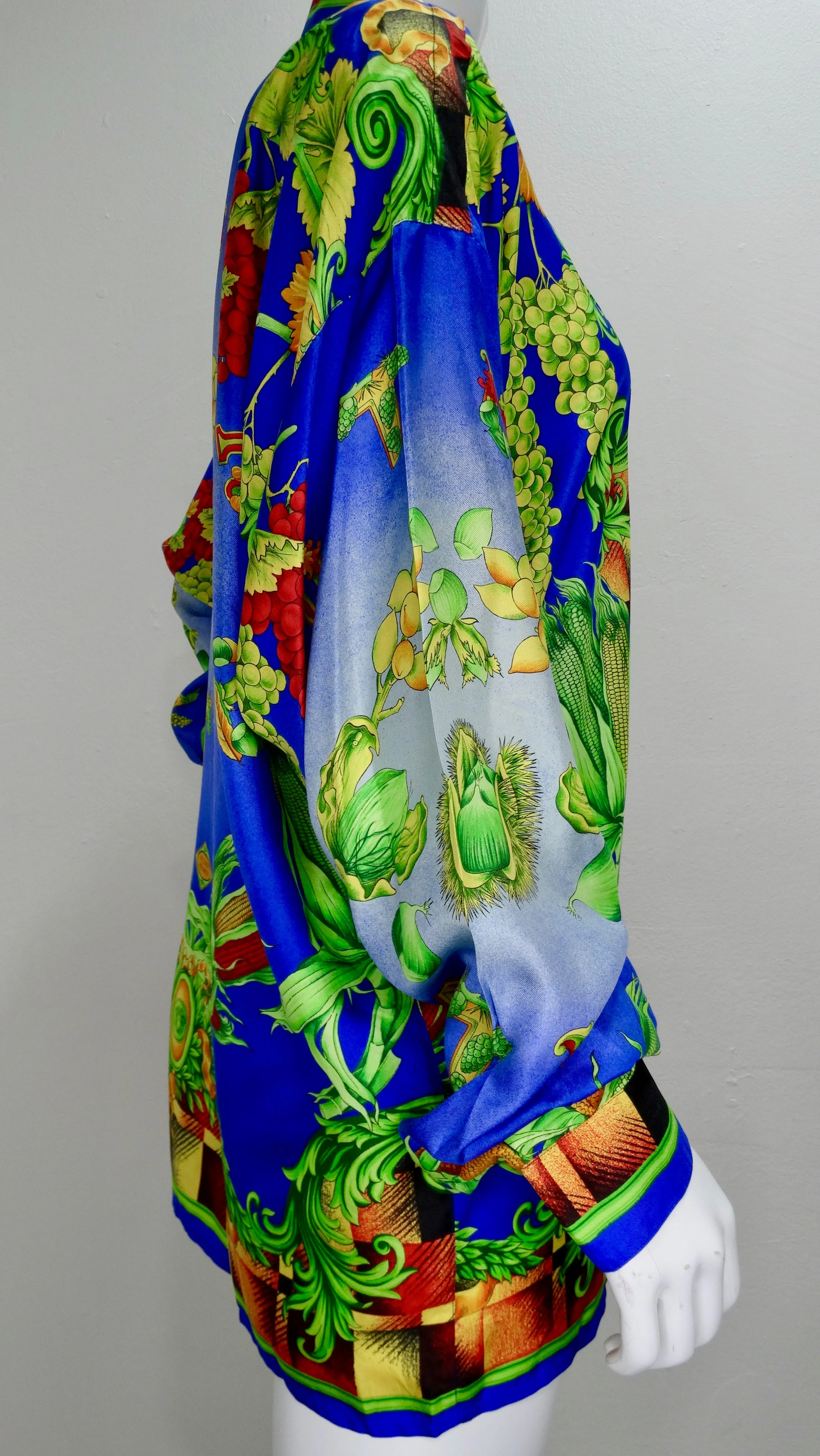 Gianni Versace 1990s "Autumn Nature" Shirt