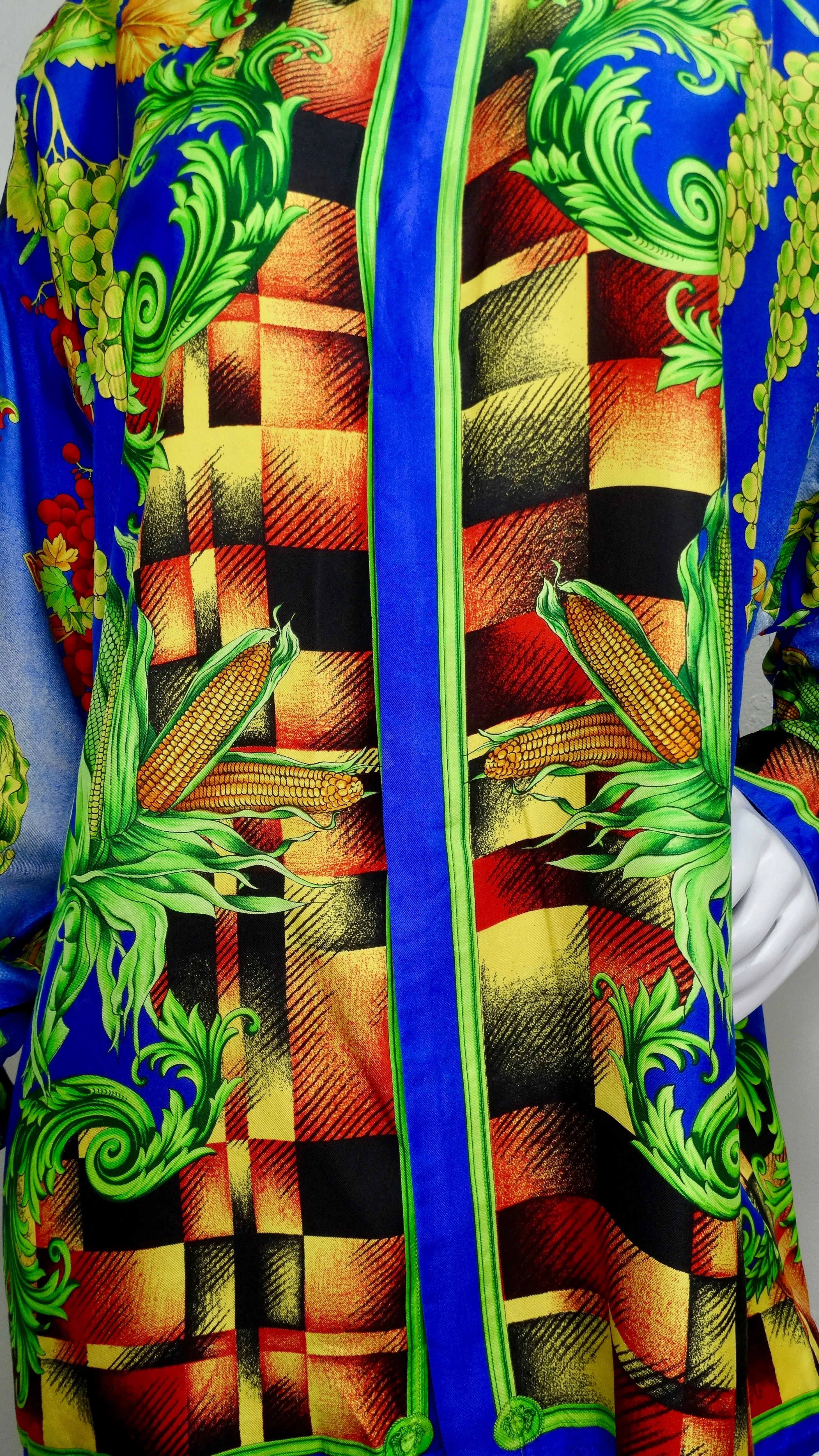 Gianni Versace 1990s "Autumn Nature" Shirt
