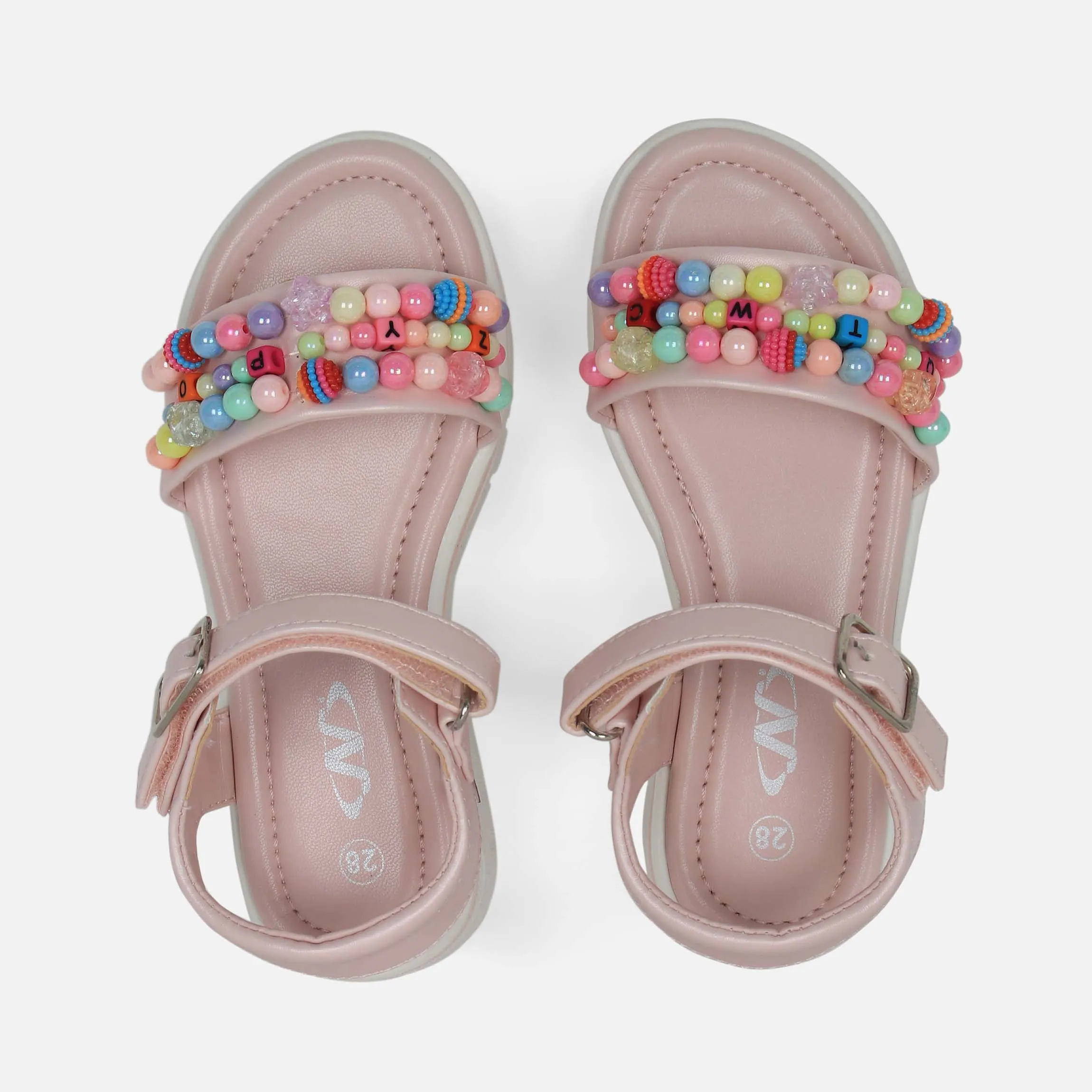 GIRLS CASUAL SLIP-ON SANDALS
