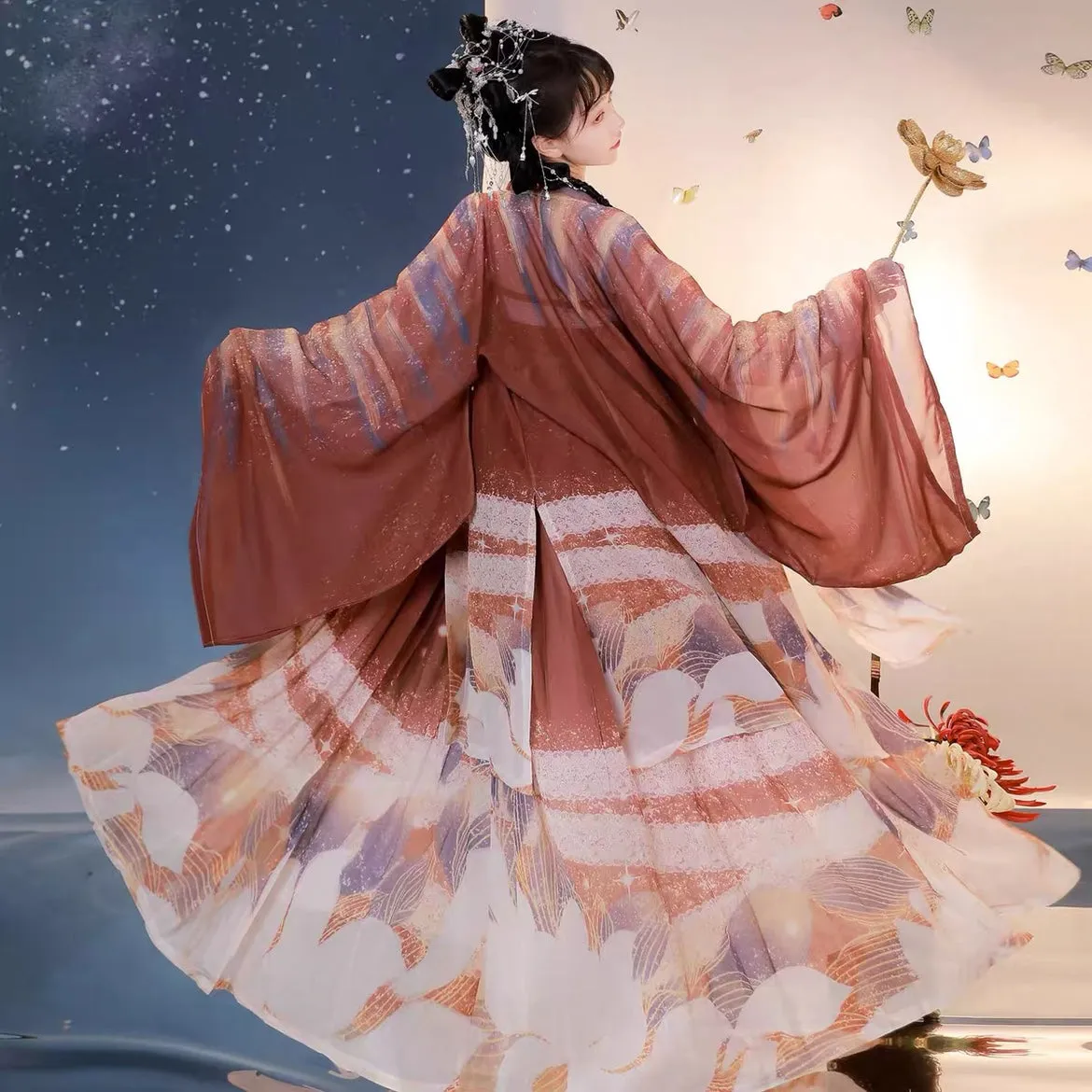 Gypsophila summer Hanfu yc50079