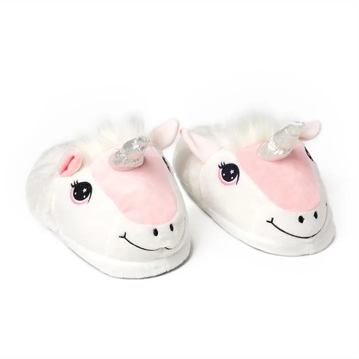 Happy Unicorn Slippers - Children's Sizes