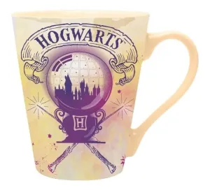HARRY POTTER HOGWARTS MUG AND 9 3/4 PIN