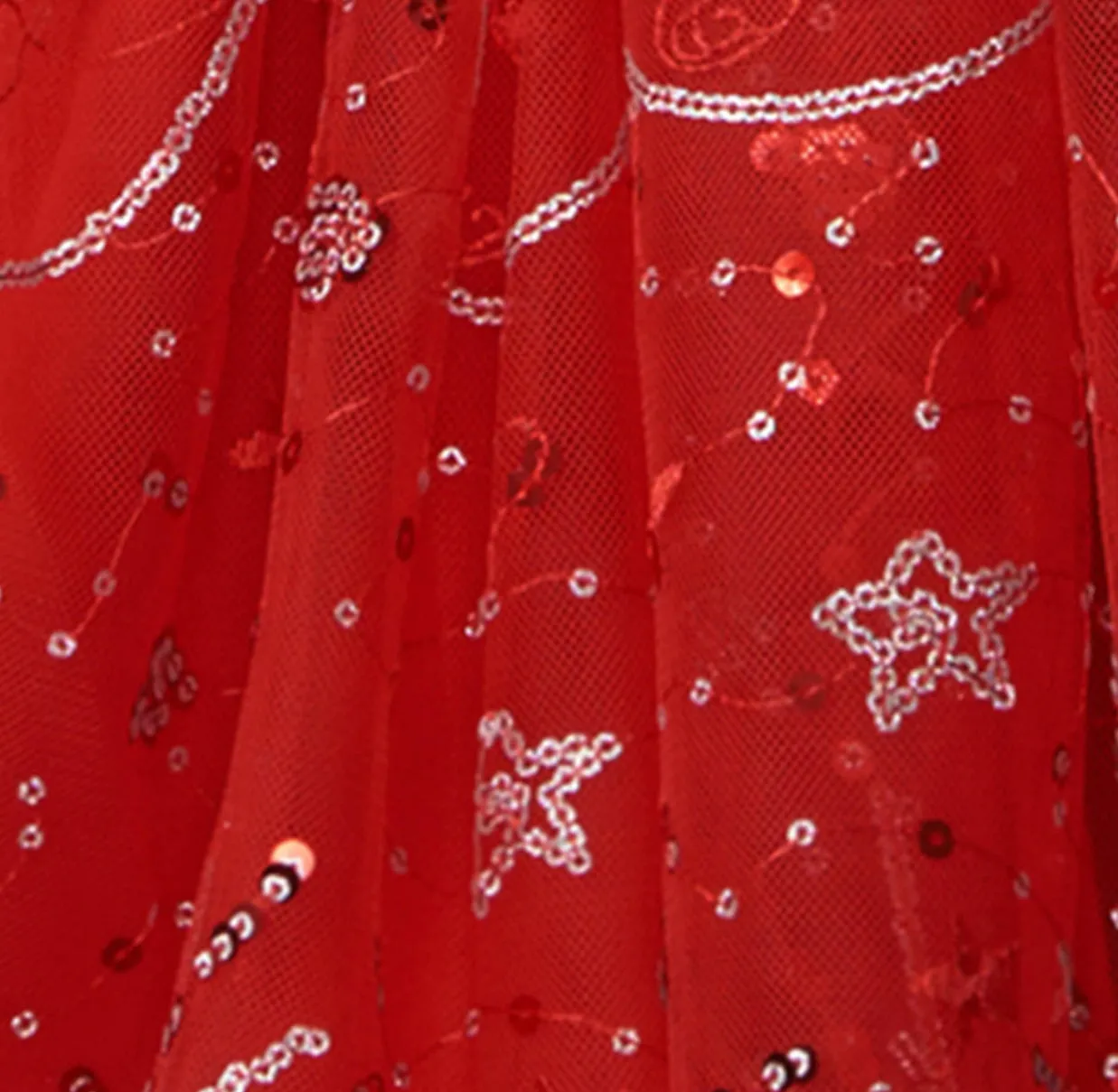 Hatley Red Sparkle Sweater Tulle Christmas Dress: Size 3 to 12