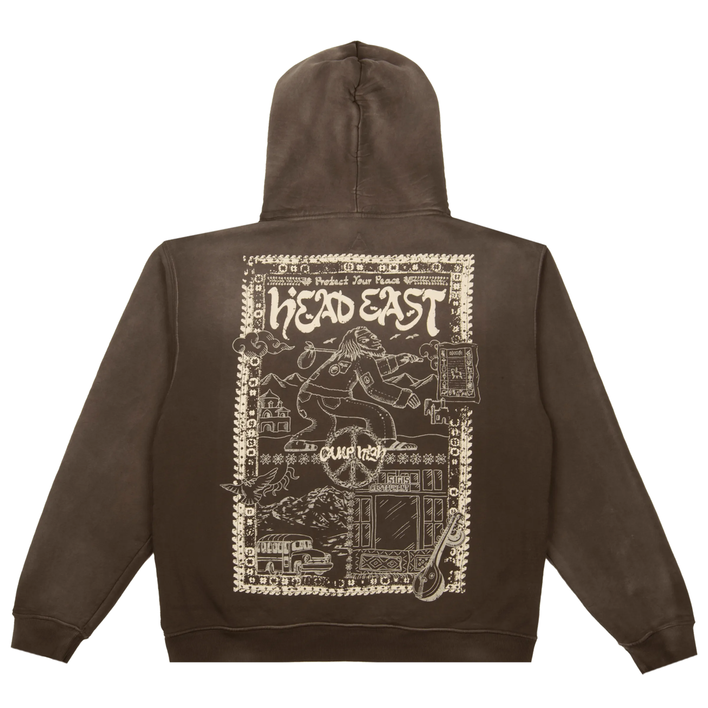 Head East Hoody (Coffee)