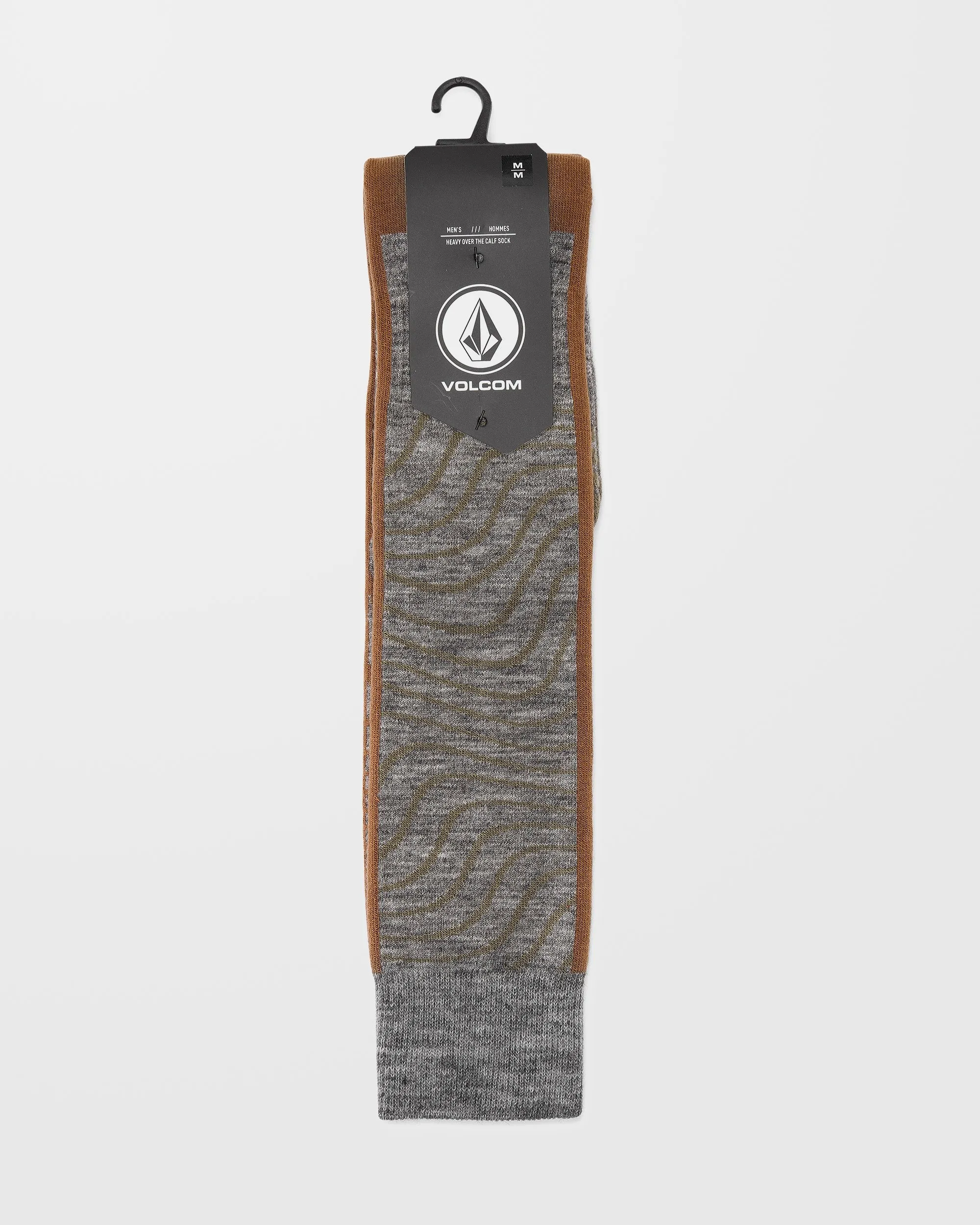 Heavy Over-The-Calf Socks - Heather Grey
