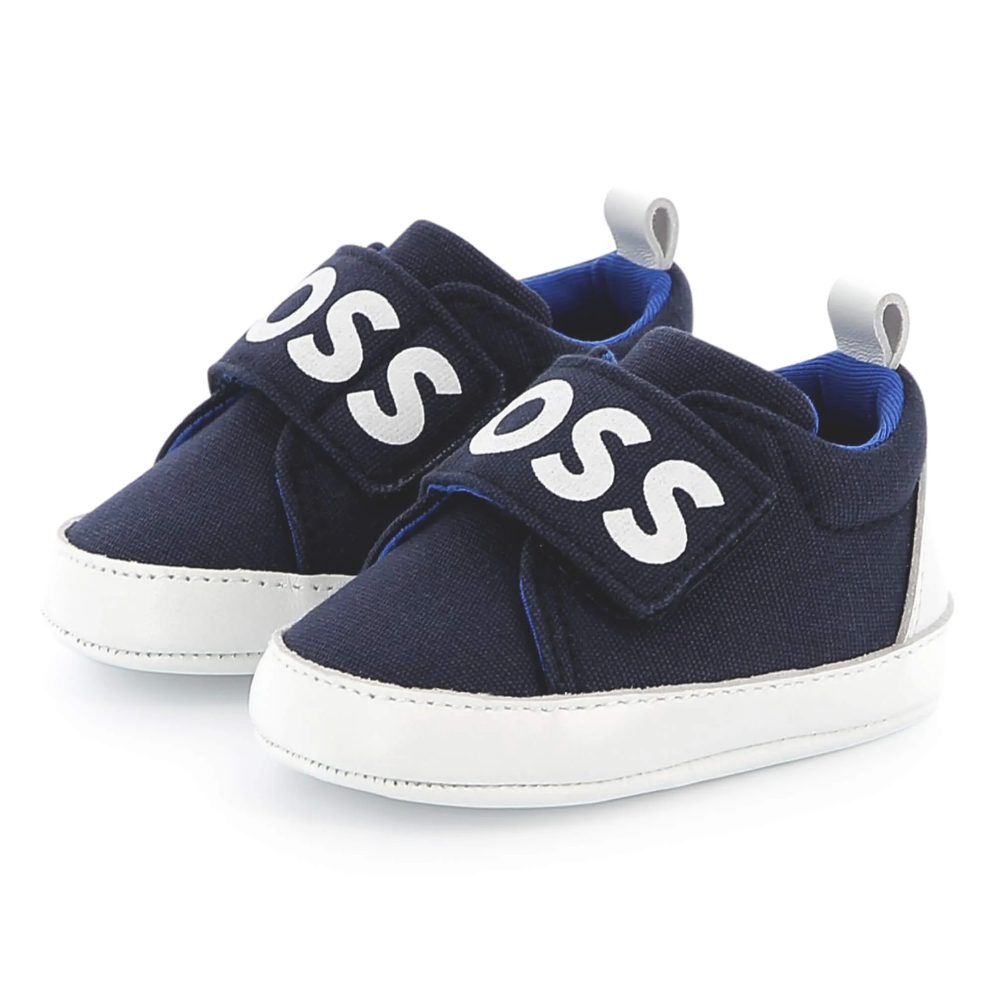 Hugo Boss Baby Boys Navy Soft Shoes