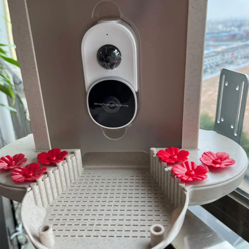 Intelligent Wide Angle Birds Feeder
