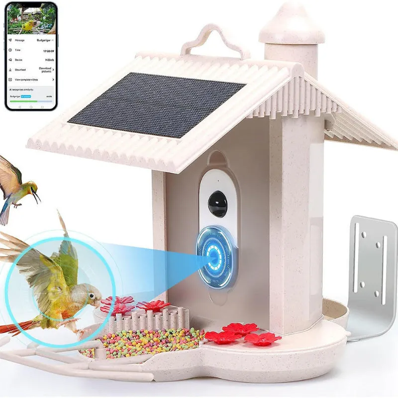 Intelligent Wide Angle Birds Feeder