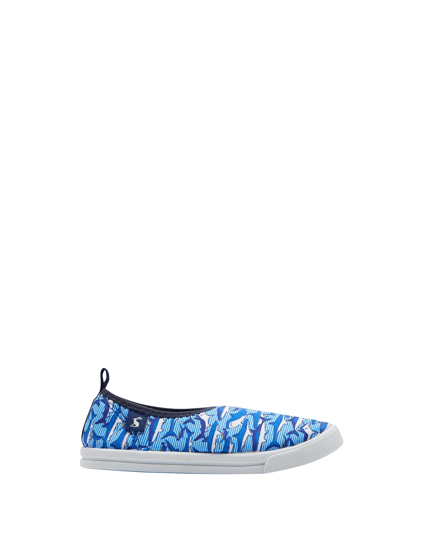 Joules Lightweight Aqua Pumps - Shark Dive Stripe