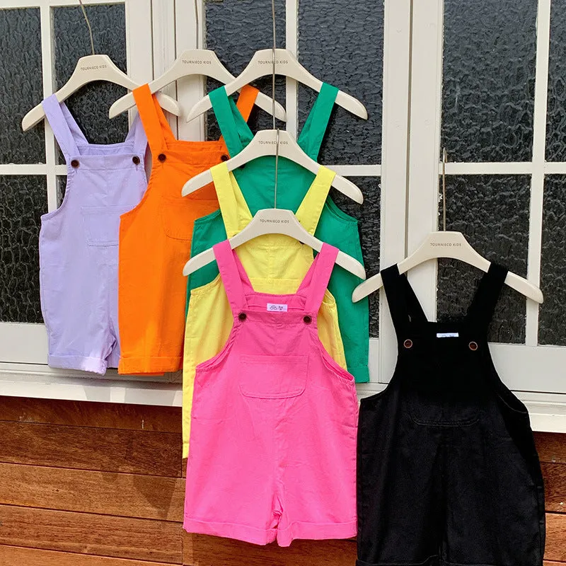 Kids Dungarees - Green