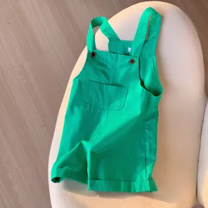 Kids Dungarees - Green