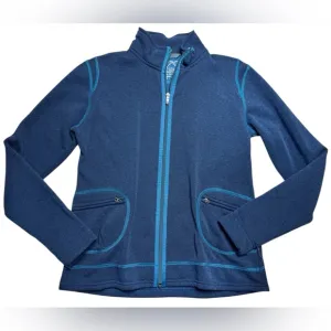 Kuhl Istria Full-Zip Blue Fleece Jacket Womens Large NWT