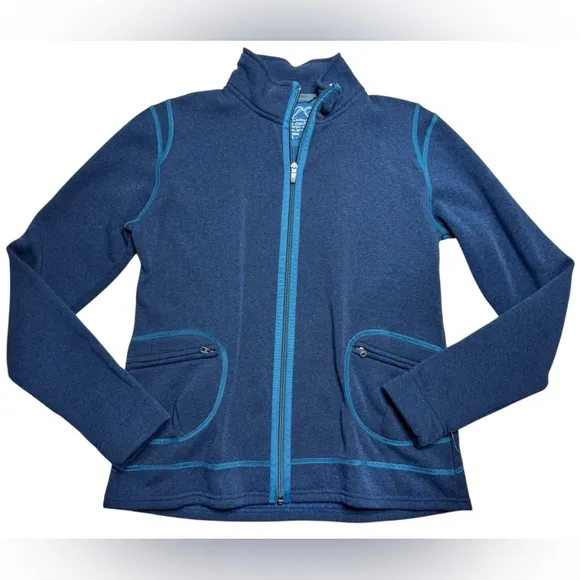 Kuhl Istria Full-Zip Blue Fleece Jacket Womens Large NWT
