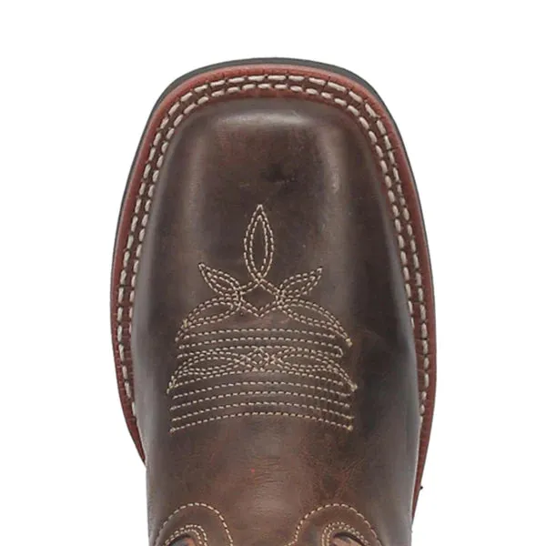 LAREDO WOMEN'S LEOPARD PRINT WESTERN BOOT