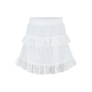 Lourdes rok broderie ruffle