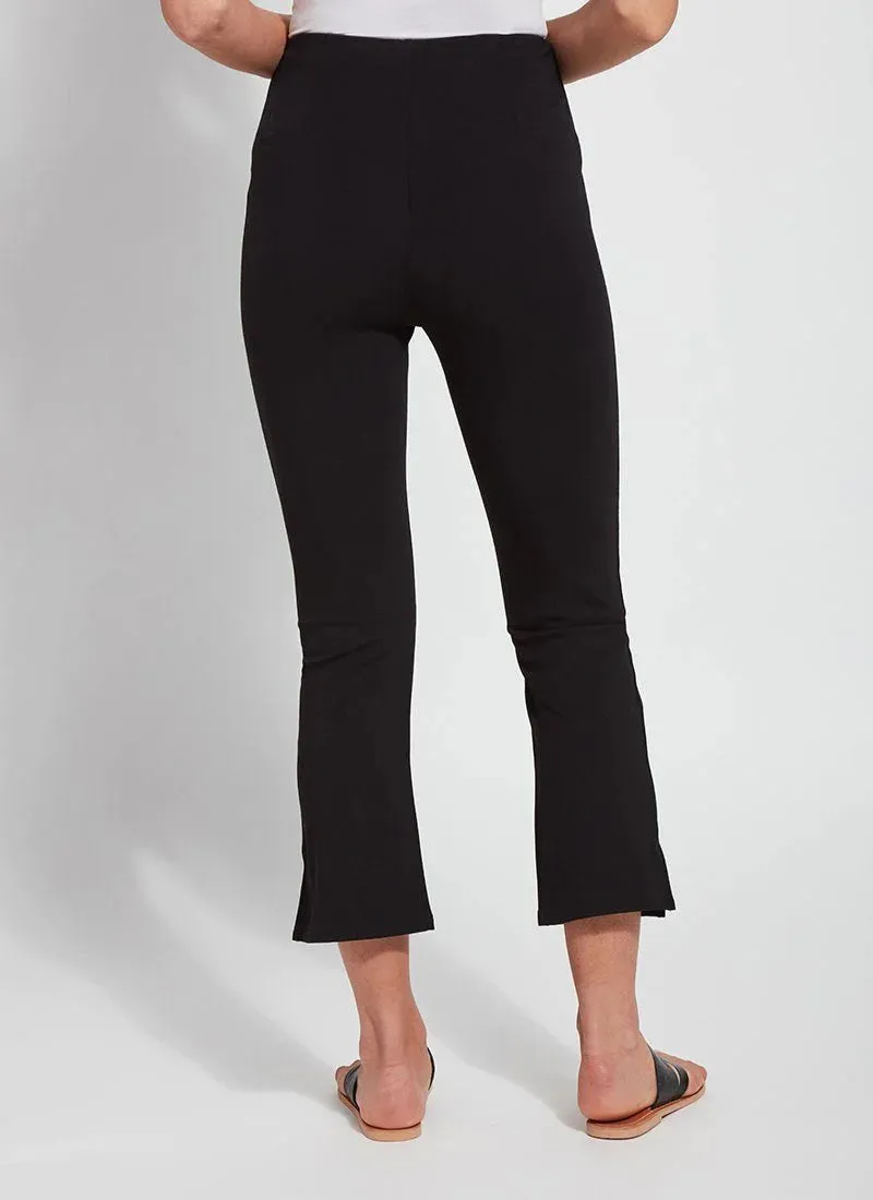 Lysse - Cropped Kick Flare Pants - Black