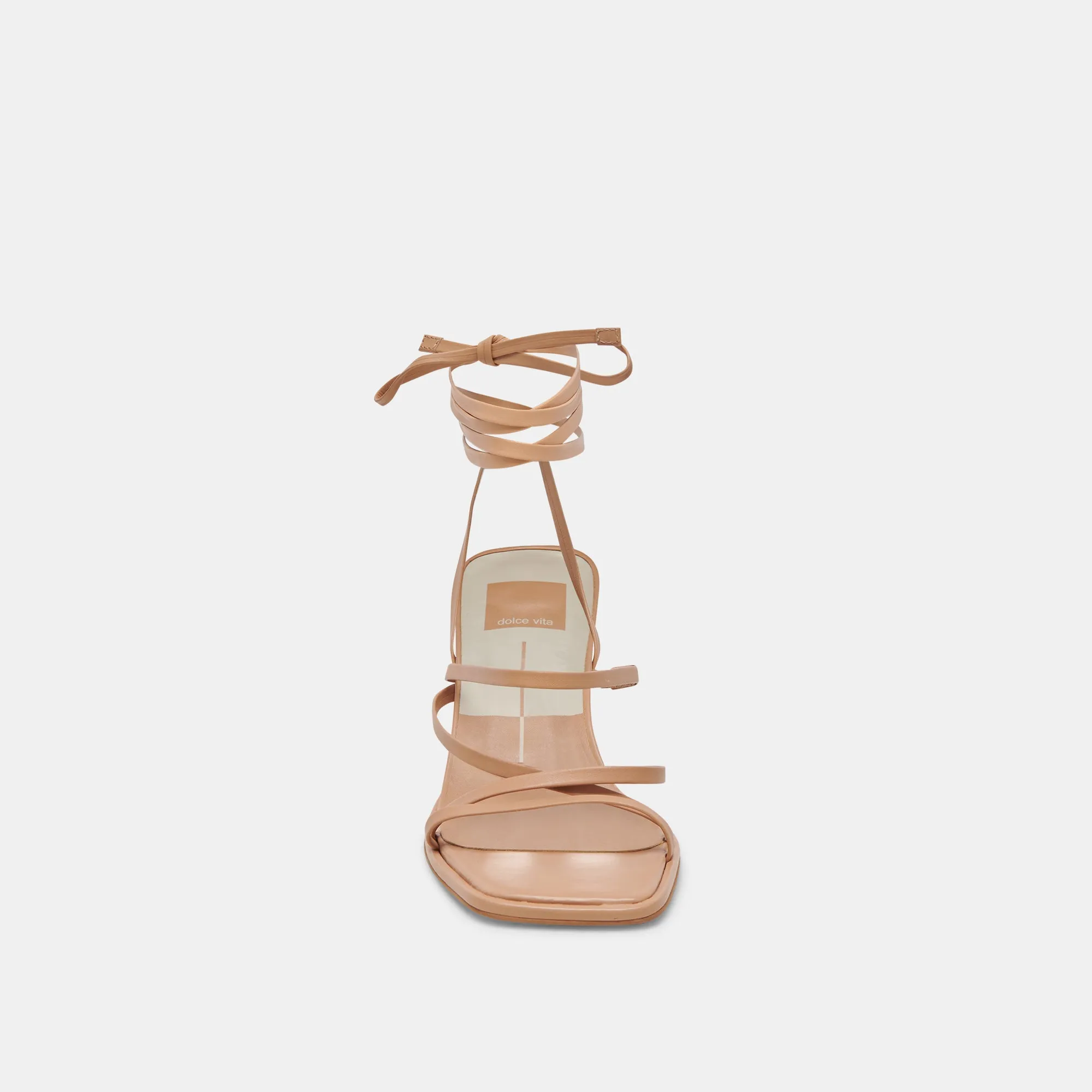 MALABO HEELS LIGHT TAN LEATHER
