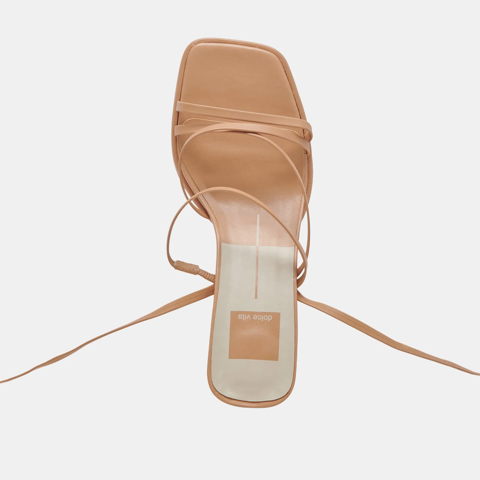 MALABO HEELS LIGHT TAN LEATHER