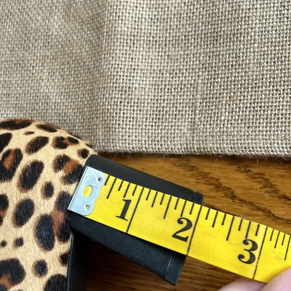 Marc Fisher calf hair leopard print heels.  Great condition. Size 6 1/2.