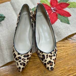 Marc Fisher calf hair leopard print heels.  Great condition. Size 6 1/2.