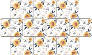 Medtronic Sunflowers Design Patches 10 pack