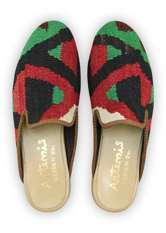 Men's Kilim Slippers - Size 10