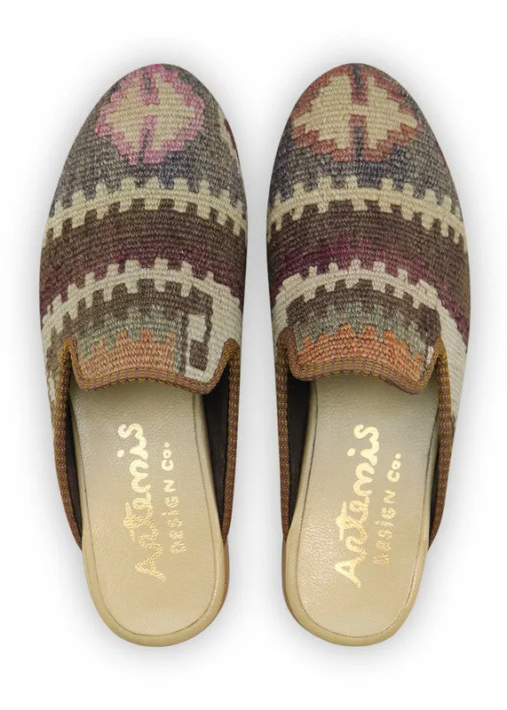 Men's Kilim Slippers - Size 8