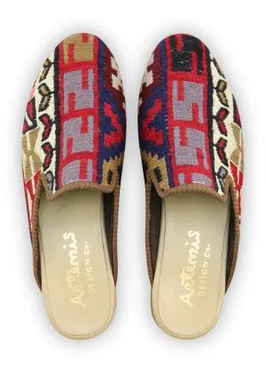 Men's Sumak Kilim Slippers - Size 12