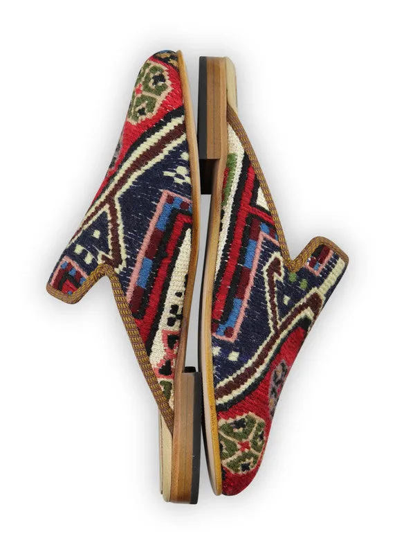 Men's Sumak Kilim Slippers - Size 8